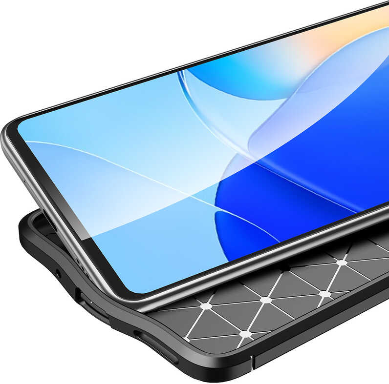 Huawei Nova 9 Se Kılıf Mnc Niss Silikon Kapak-Siyah