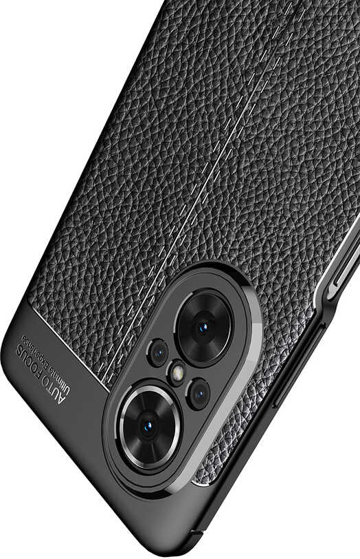 Huawei Nova 9 Se Kılıf Mnc Niss Silikon Kapak-Siyah