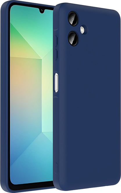 Galaxy A06 Kılıf Kamera Korumalı Kartlık Hazneli Mnc Vitra Kapak - Lacivert