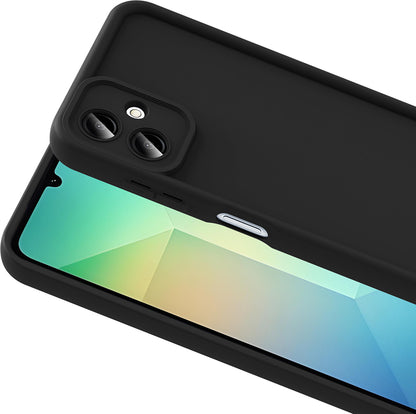Galaxy A06 Kılıf Kamera Korumalı Mnc Ananas Kapak - Siyah