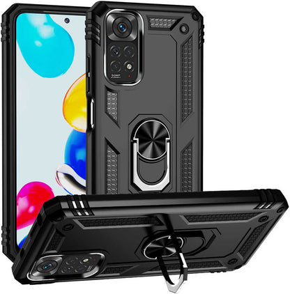 Xiaomi Redmi Note 11S Global Kılıf Mnc Vega Kapak-Siyah