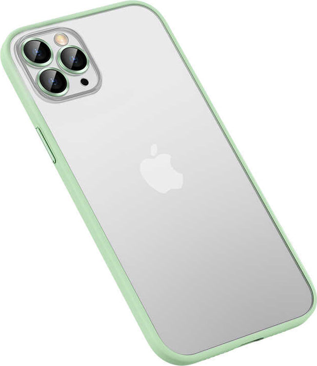 iPhone 13 Pro Kılıf Mnc Retro Kapak-Yeşil