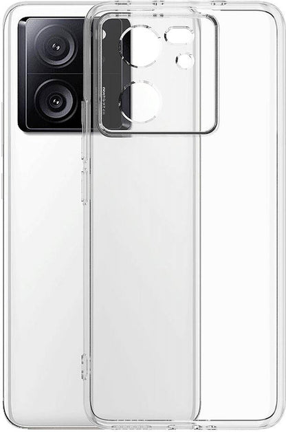 Xiaomi Mi 13T Kılıf Mnc Süper Silikon Kapak-Renksiz