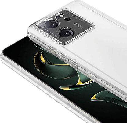 Xiaomi Mi 13T Kılıf Mnc Süper Silikon Kapak-Renksiz