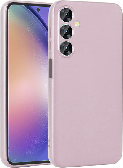 Galaxy A16 Kılıf Mnc Premier Silikon Kapak - Rose Gold