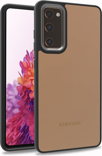 Galaxy S20 Fe Kılıf Mnc Flora Kapak-Siyah