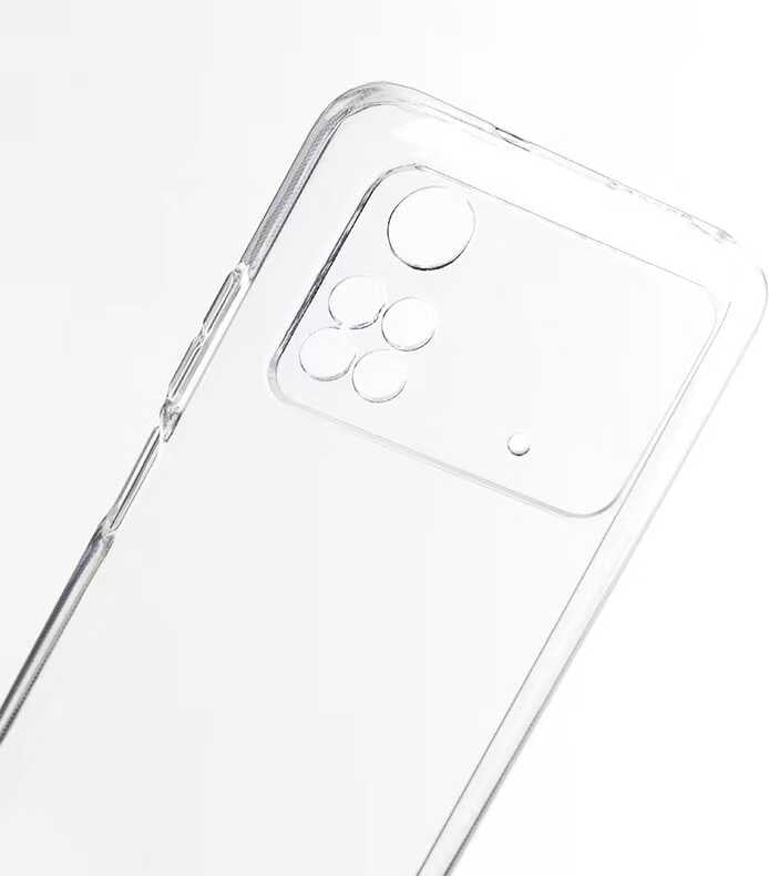 Xiaomi Poco M4 Pro 4g Kılıf Mnc Süper Silikon Kapak-Renksiz