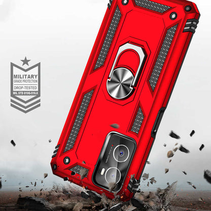 Oppo A76 Kılıf Mnc Vega Kapak-Mavi