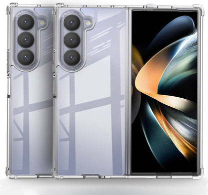 Galaxy Z Fold 6 Kılıf Mnc Nitro Anti Shock Silikon-Şeffaf