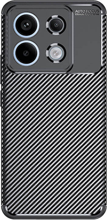 Xiaomi Redmi Note 13 Pro 5g Kılıf Mnc Negro Silikon Kapak-Siyah