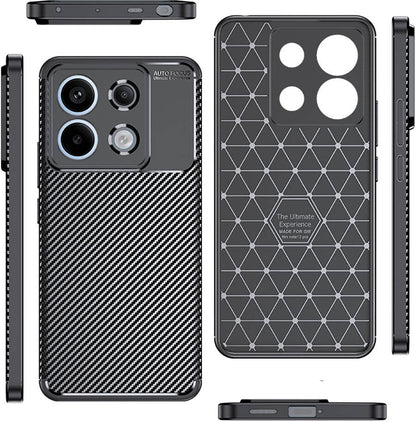Xiaomi Redmi Note 13 Pro 5g Kılıf Mnc Negro Silikon Kapak-Siyah