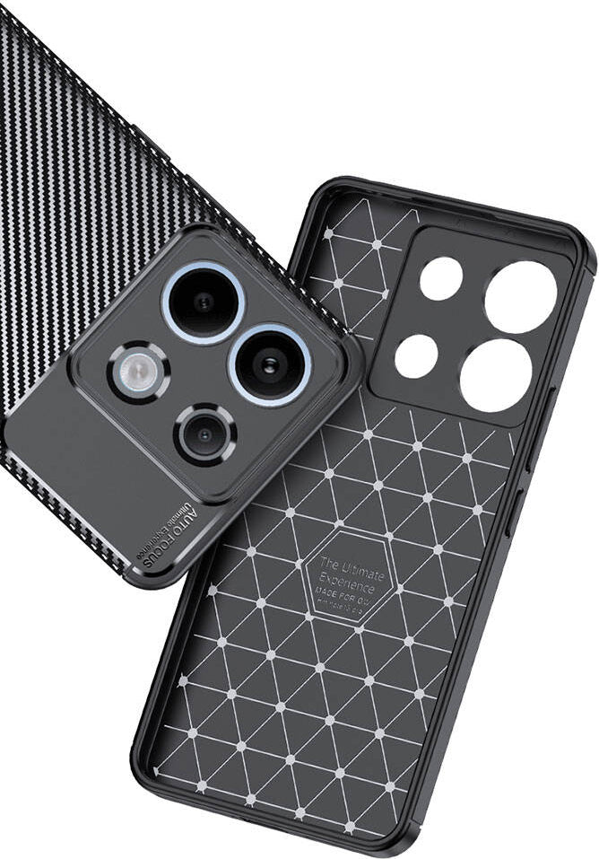 Xiaomi Redmi Note 13 Pro 5g Kılıf Mnc Negro Silikon Kapak-Siyah