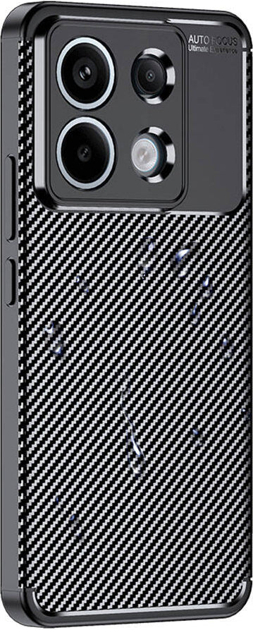 Xiaomi Redmi Note 13 Pro 5g Kılıf Mnc Negro Silikon Kapak-Siyah