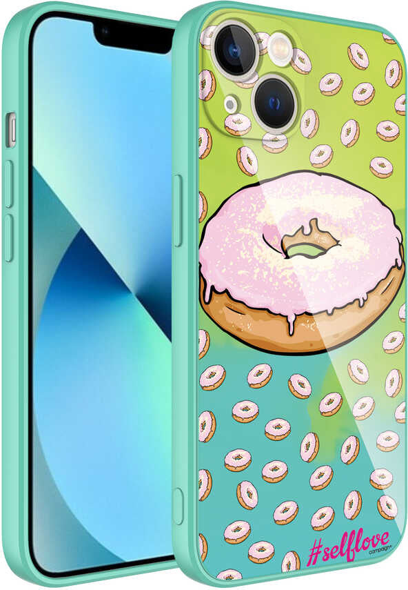 iPhone 13 Uyumlu Kamera Korumalı Desenli Sert Silikon Mnc Epoksi KAPAK-NO12