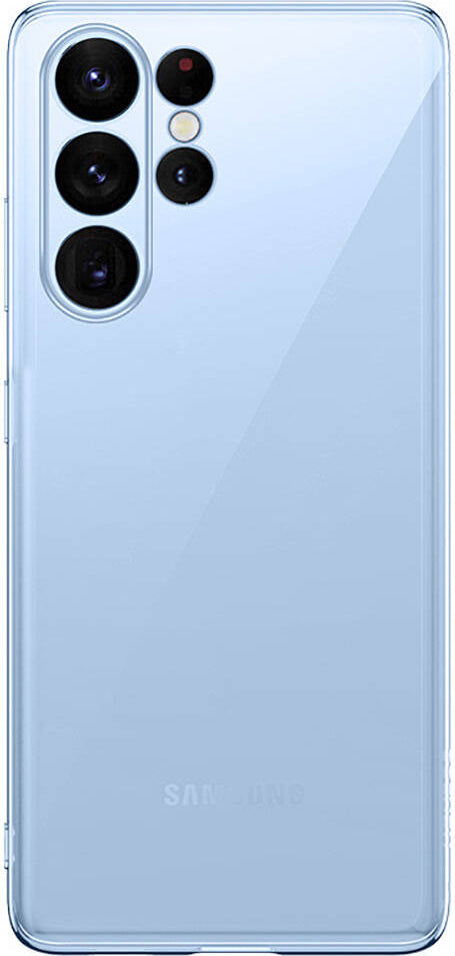 Galaxy S24 Ultra Kılıf Mnc Süper Silikon Kapak-Renksiz