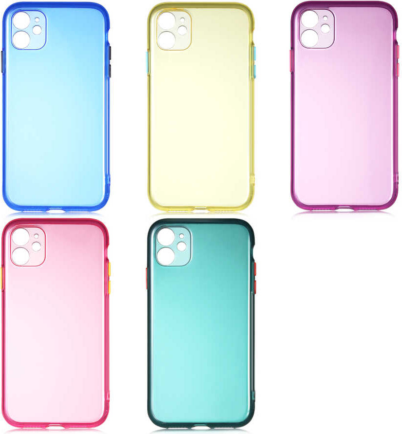 iPhone 11 Uyumlu Mnc Bistro Kapak-Mor