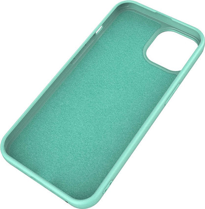 iPhone 14 Plus Kılıf Mnc Mara Laaakan Kapak-Açık Yeşil