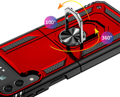 Galaxy Z Flip 4 Kılıf Mnc Vega Kapak-Kırmızı