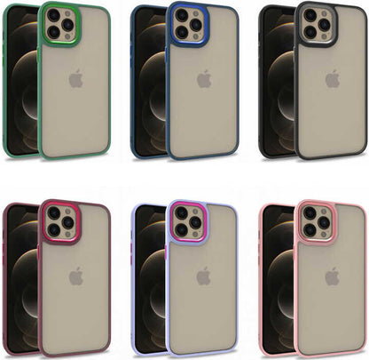 iPhone 12 Pro Max Uyumlu Mnc Flora Kapak-Siyah