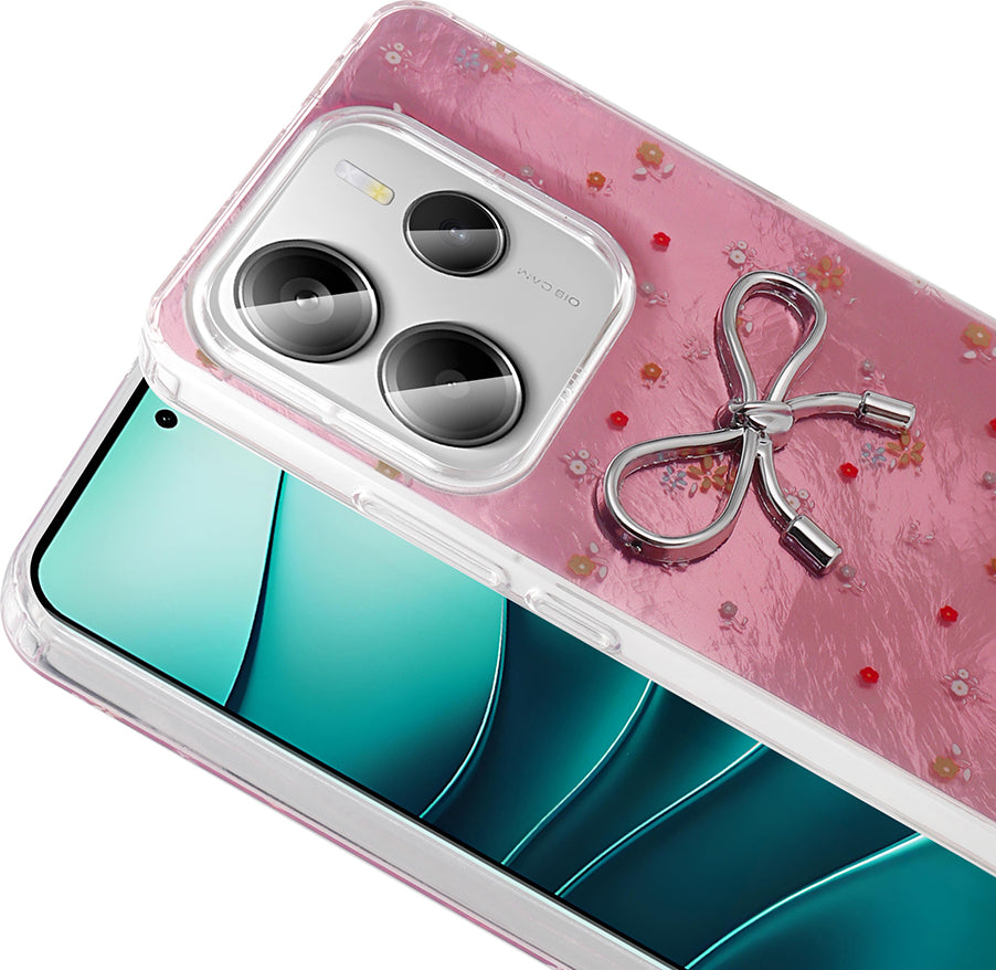 Redmi Note 14 5g Kılıf Kamera Korumalı Figürlü Mnc Ponti Silikon Kapak - Lila