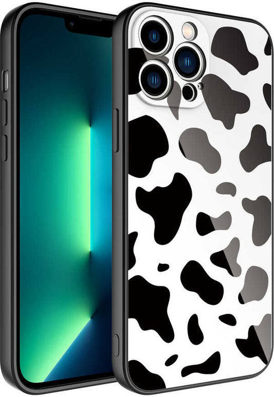 iPhone 12 Pro Kılıf Kamera Korumalı Desenli Sert Silikon Mnc Epoksi Kapak-No7