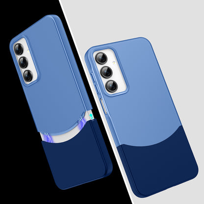 Galaxy A36 Kılıf Mıknatıslı Mnc Duble Kapak - Gri