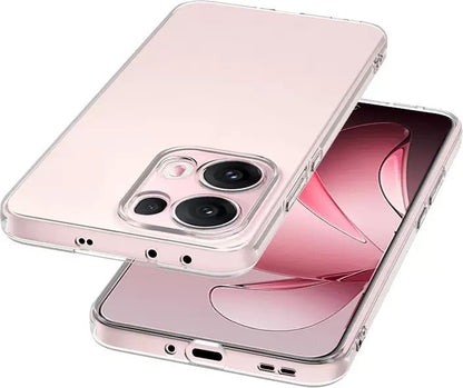 Reno 13 Pro Kılıf Mnc Süper Silikon Kapak - Şeffaf