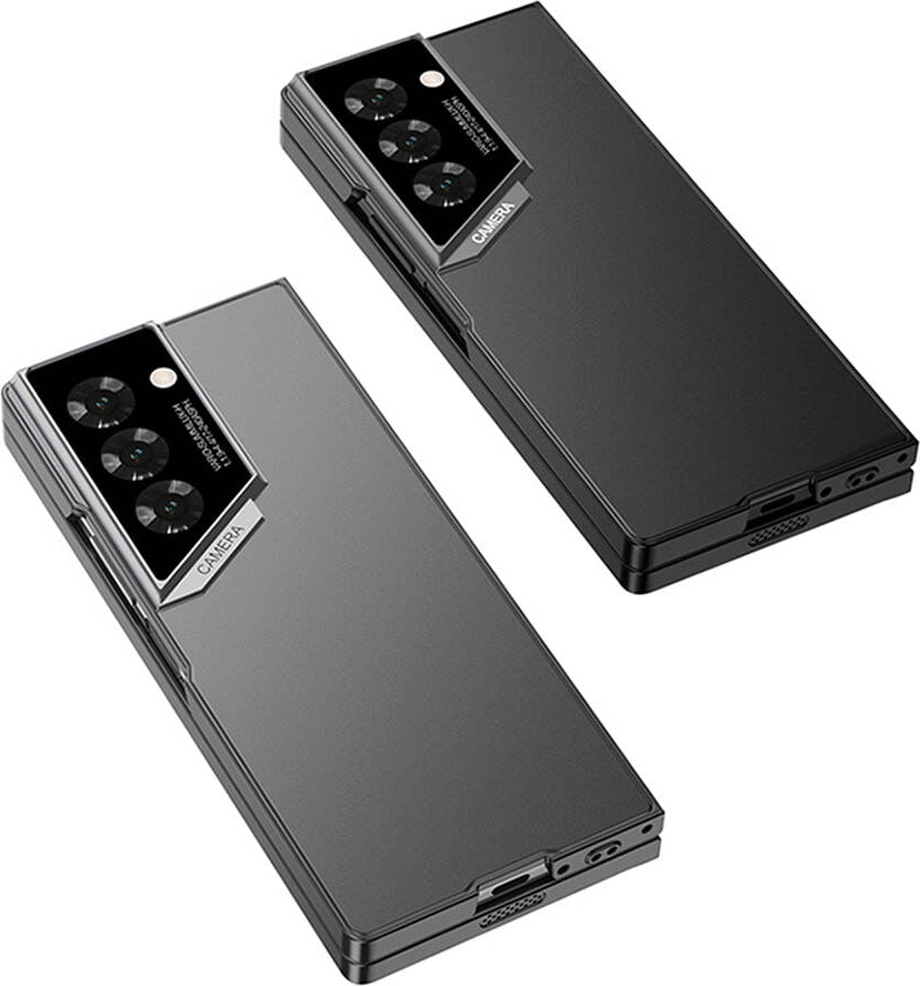 Galaxy Z Fold 6 Kılıf Ultra Ince Kamera Korumalı Sert Rubber Mnc 3. Seri Procase Kapak-Titanyum-Gri
