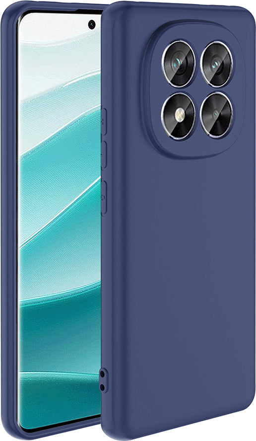 Xiaomi Redmi Note 14 Pro Plus Uyumlu Kılıf Mnc Mara Lansman Kapak-Lacivert
