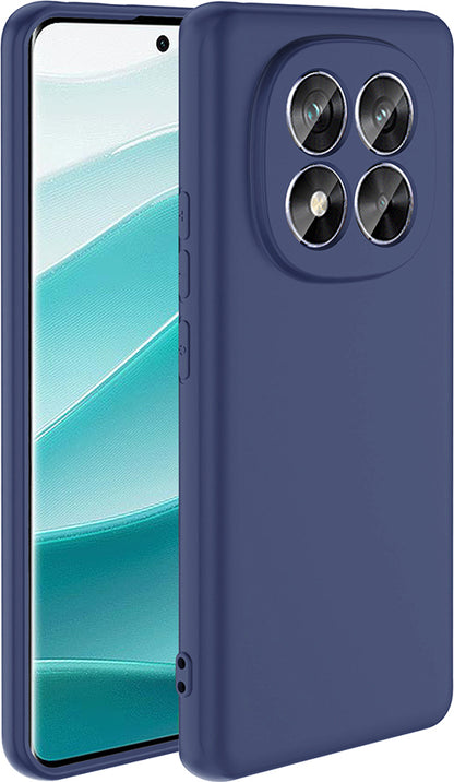 Xiaomi Redmi Note 14 Pro Plus Uyumlu Kılıf Mnc Mara Lansman Kapak-Lacivert