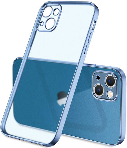 iPhone 13 Uyumlu Mnc Mat Gbox Kapak-Mavi