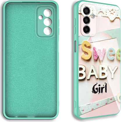 Galaxy M23 Kılıf Kamera Korumalı Desenli Sert Silikon Mnc Epoksi Kapak-No4
