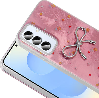 Galaxy S24 Plus Kılıf Kamera Korumalı Figürlü Mnc Ponti Silikon Kapak - Açık Pembe