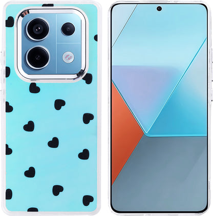 Redmi Note 14 Pro 4g Kılıf Airbag Tasarımlı Mnc Hadra Kapak - Kalp