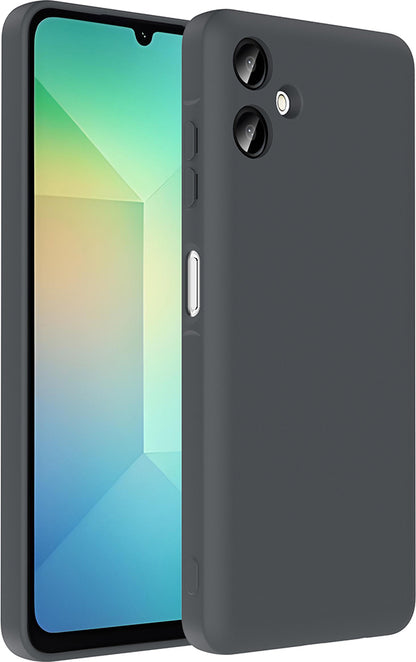 Galaxy A06 Kılıf Kamera Korumalı Kartlık Hazneli Mnc Vitra Kapak - Kahverengi