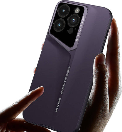 Apple iPhone 14 Pro Max Kılıf Ultra Ince Kamera Korumalı Sert Rubber Mnc Procase Kapak-Siyah