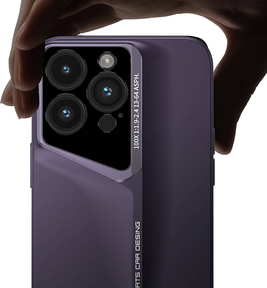 Apple iPhone 14 Pro Max Kılıf Ultra Ince Kamera Korumalı Sert Rubber Mnc Procase Kapak-Siyah