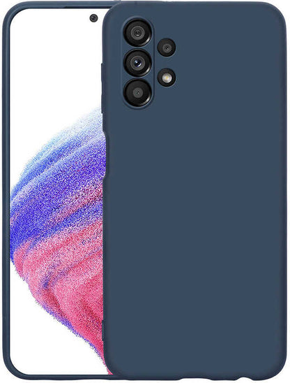 Galaxy A13 4g Kılıf Mnc Mara Laaakan Kapak-Lacivert