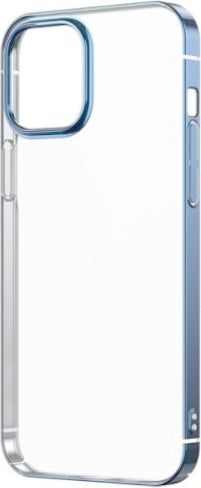 iPhone 12 Pro Max Kılıf Mnc Sun Kapak-Mavi Açık