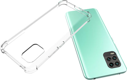 Xiaomi Mi 10 Lite Kılıf Mnc Nitro Anti Shock Silikon-Renksiz
