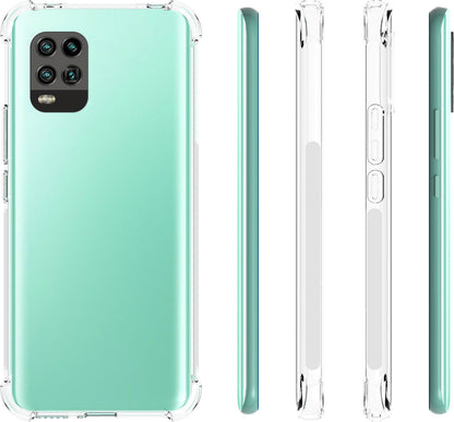 Xiaomi Mi 10 Lite Kılıf Mnc Nitro Anti Shock Silikon-Renksiz