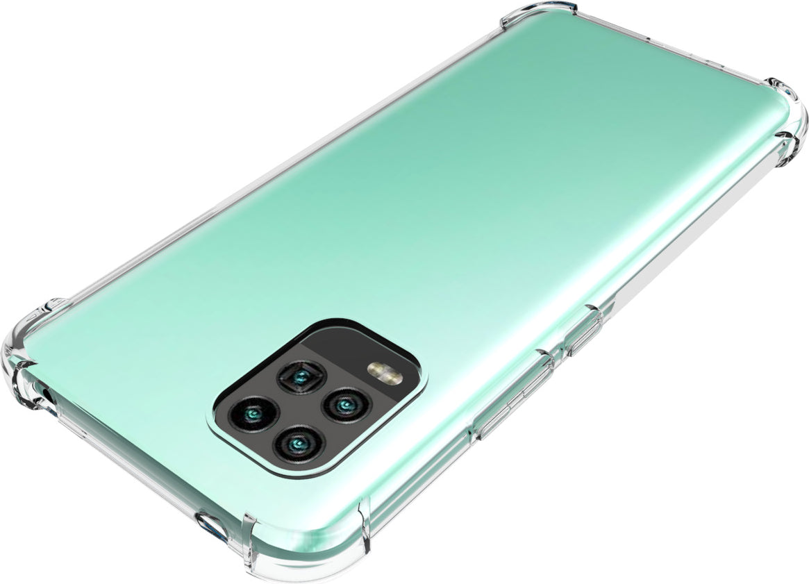 Xiaomi Mi 10 Lite Kılıf Mnc Nitro Anti Shock Silikon-Renksiz