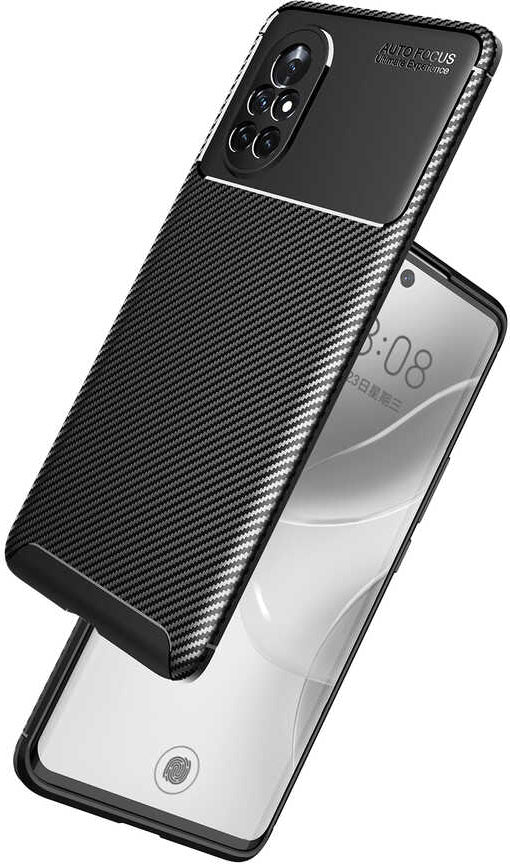 Huawei Nova 8i Kılıf Mnc Negro Silikon Kapak-Siyah