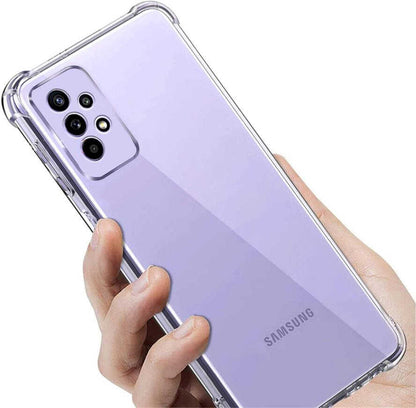 Galaxy A23 Kılıf Mnc Kamera Korumalı Nitro Anti Shock Silikon-Renksiz