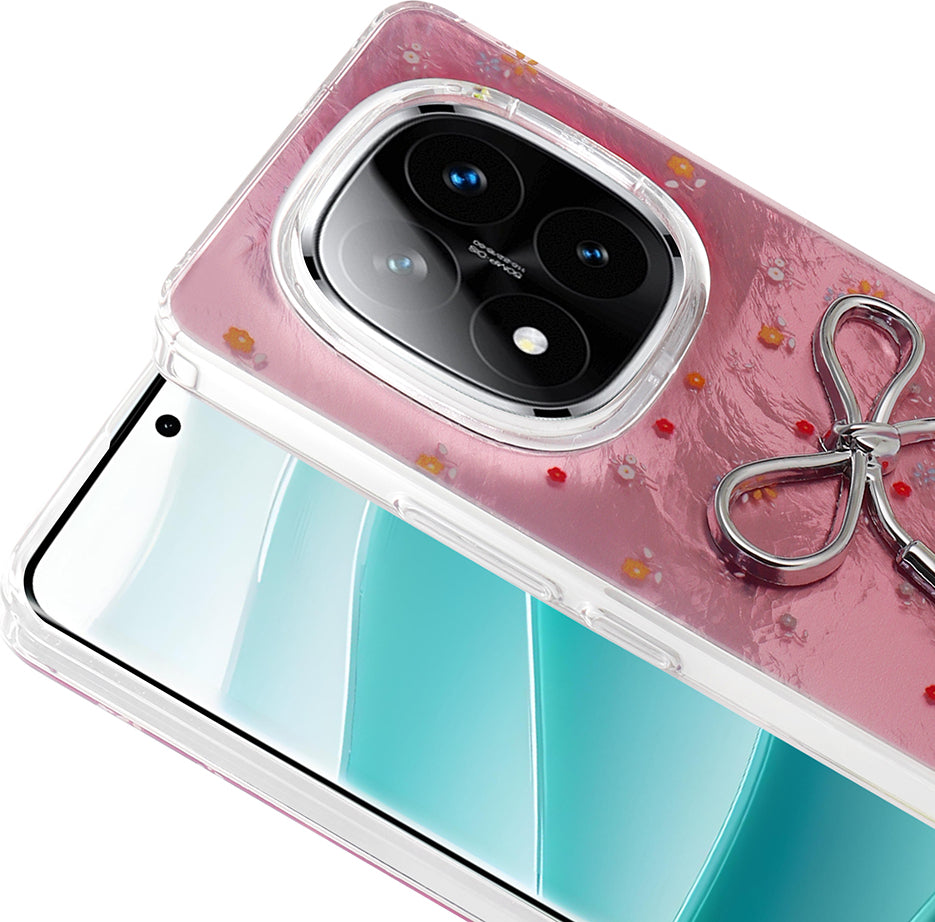 Redmi Note 14 Pro 4g Kılıf Kamera Korumalı Figürlü Mnc Ponti Silikon Kapak - Lila