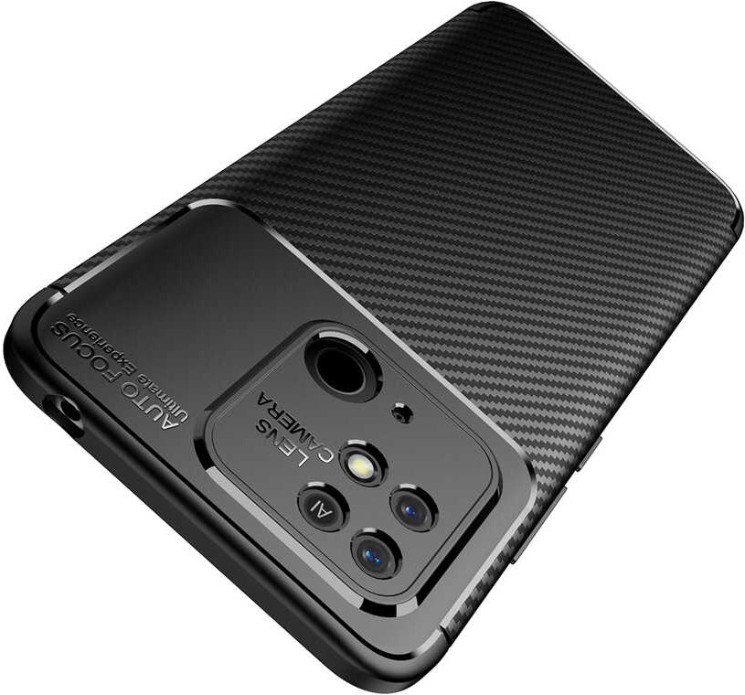 Xiaomi Redmi 10C Kılıf Mnc Negro Silikon Kapak-Siyah
