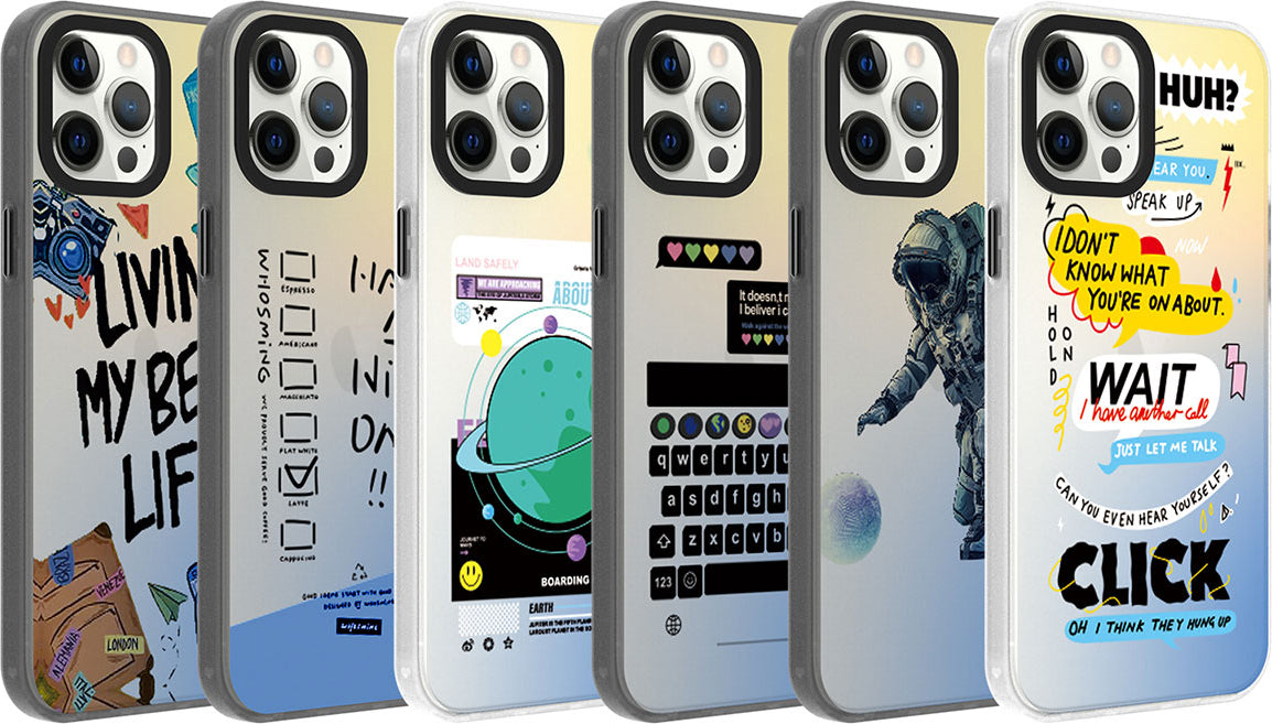 Apple iPhone 12 Pro Max Kılıf Desenli Mnc Dragon Sert Kapak-Have