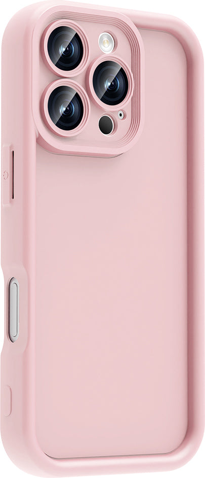 iPhone 16 Pro Max Kılıf Kamera Korumalı Mnc Ananas Kapak - Pembe