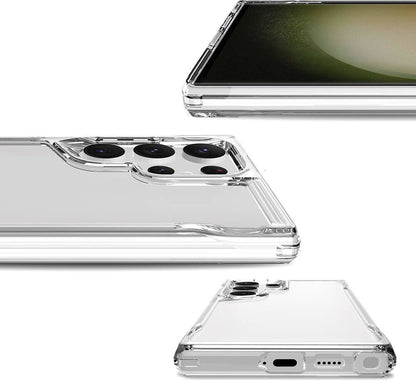 Galaxy S24 Ultra Kılıf Mnc T-Max Kapak-Renksiz