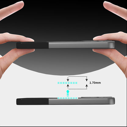 Galaxy S24 Fe Kılıf M-Safe Şarj Özellikli Mıknatıslı Mnc Duble Kapak - Gri